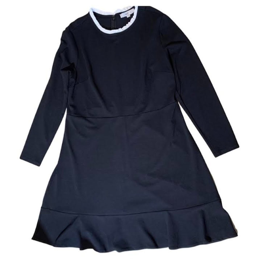 LOFT Ruffle Flare Dress (16) - Picture 6 of 6
